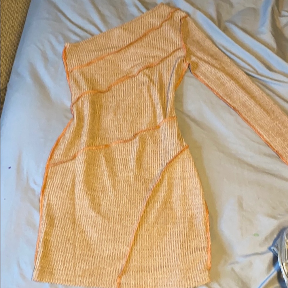 SHEIN one shoulder dress